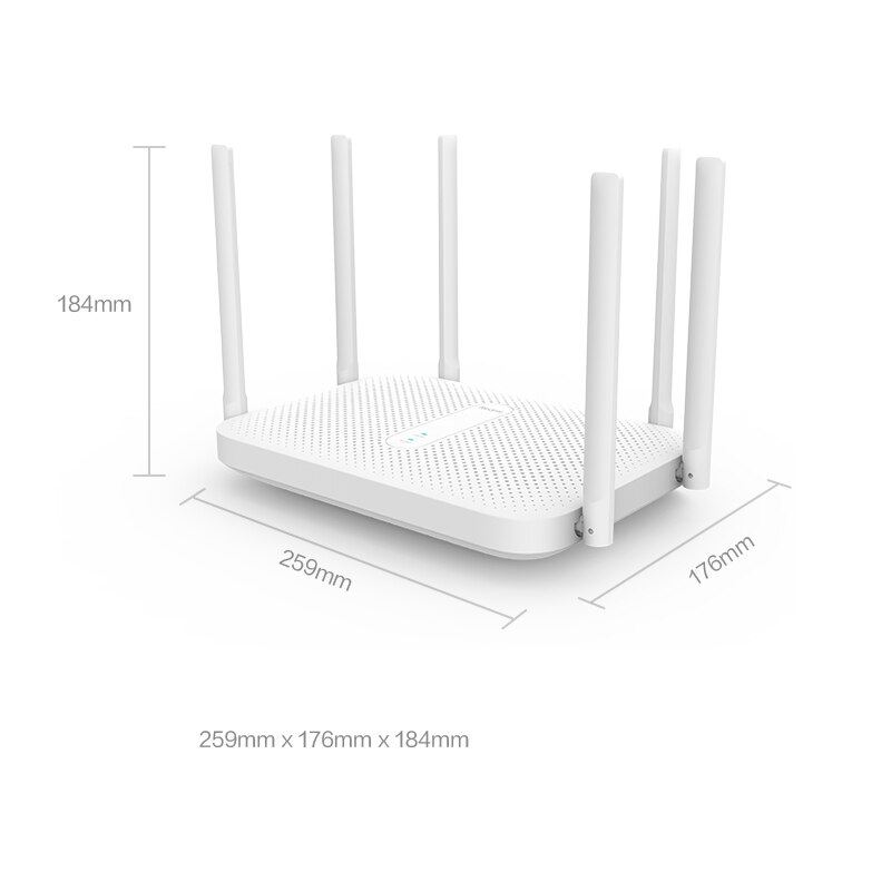 Original Xiaomi Redmi Router AC2100 2.4G 5G Dual Band 2033Mbps Wireless Router 6*High Gain Antennas 128MB OpenWRT WiFi Router