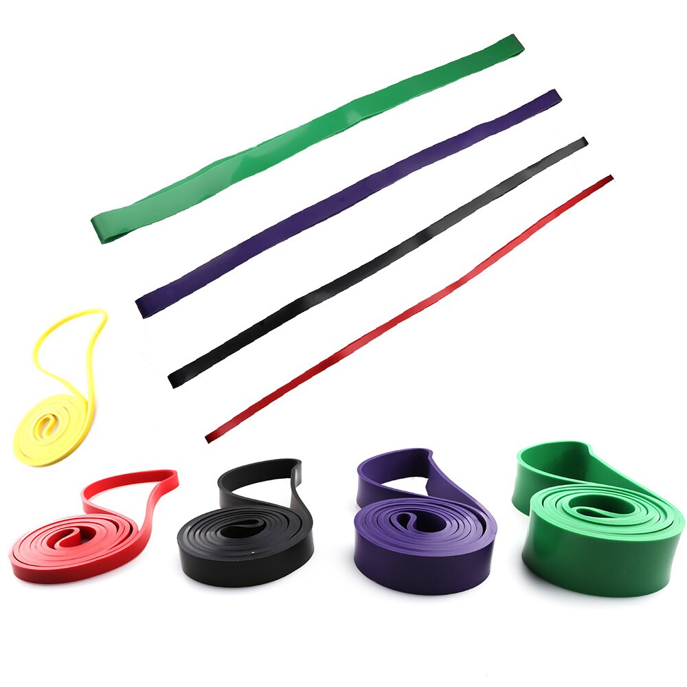 Itstyle 41 "Resistance Bands 8 Niveau Crossfit Latex Loop Band Band Expander Power Rubber Pull Up Versterken Spieren Touw