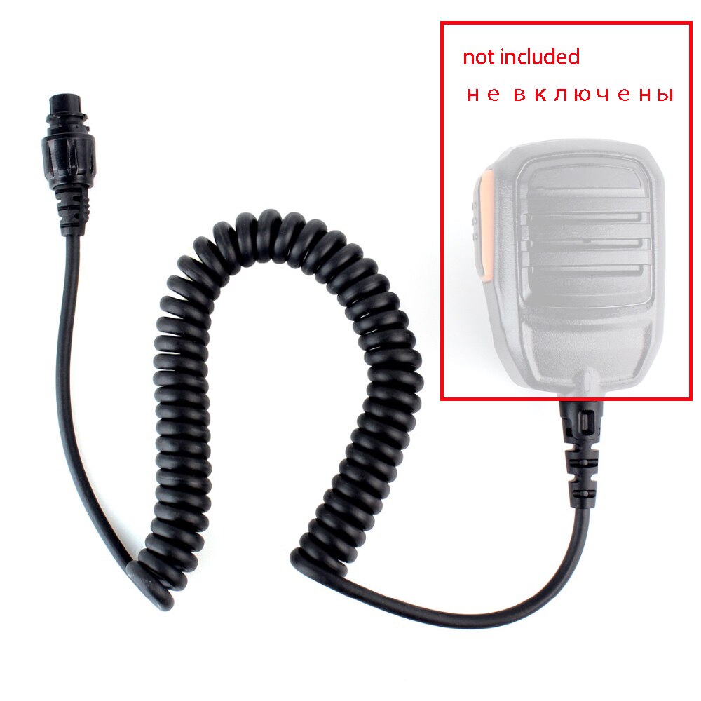 Ersatz DIY für SM16A1 MIC mikrofon lautsprecher kabel 10 pins für Hytera HYT MD780 MD780G MT680 etc auto radio