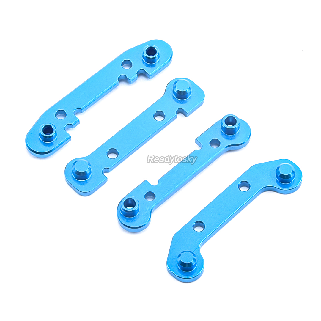 Upgrade Metal Reinforced Swing Arm RC Car Model Replace Set for 1/14 1:14 Wltoys 144001 / 1/12 Wltoys RC Car Accessories Parts: Blue