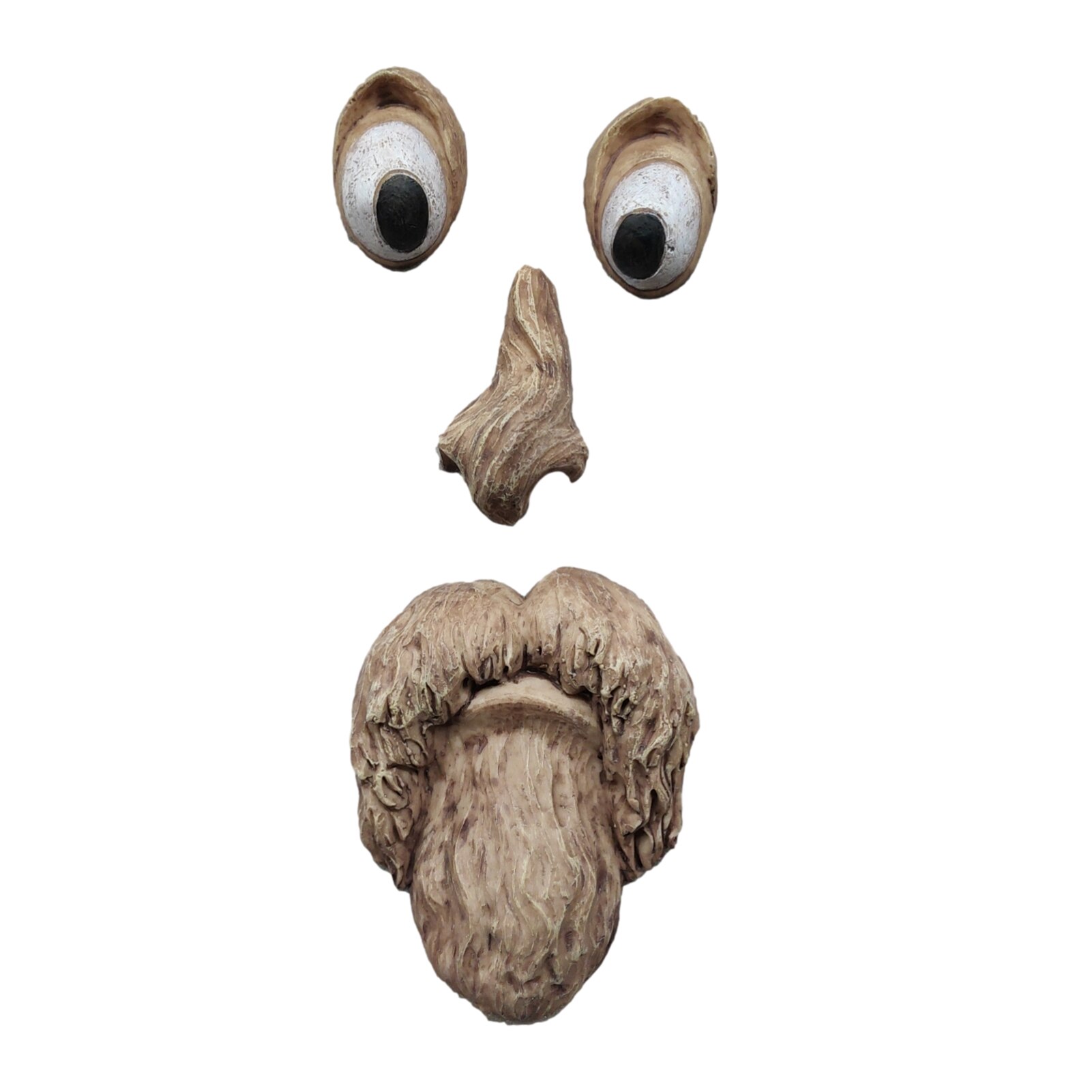 Old Man Tree Face Outdoor Funny Peeping Old Man Tree Sculpture Courtyard Art Garden Decoration Funny Old Man Tree Hug Sculpture