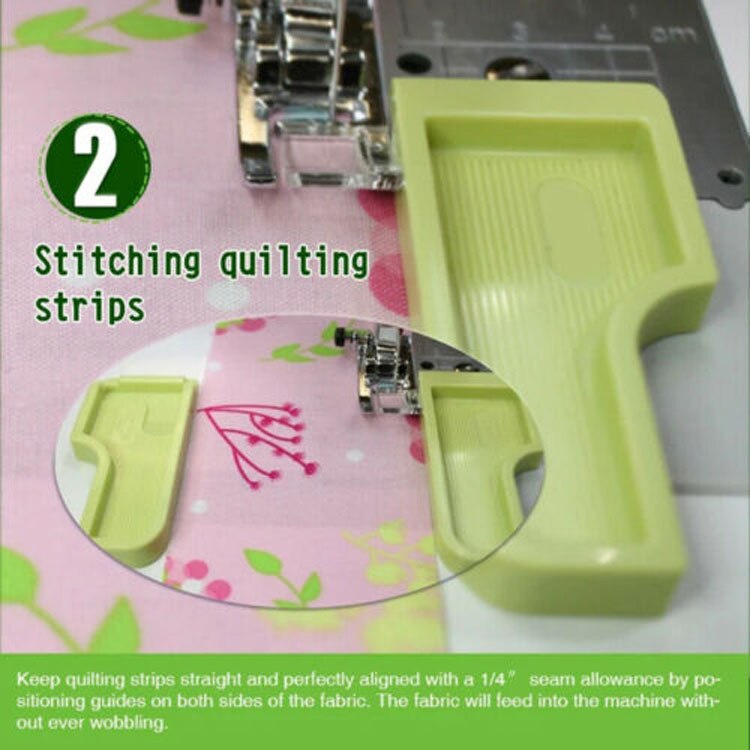 Placa de posicionamiento de guía de costura, guía de enclavamiento multifuncional, plantilla de medida de cuadrícula, accesorios para máquina de coser