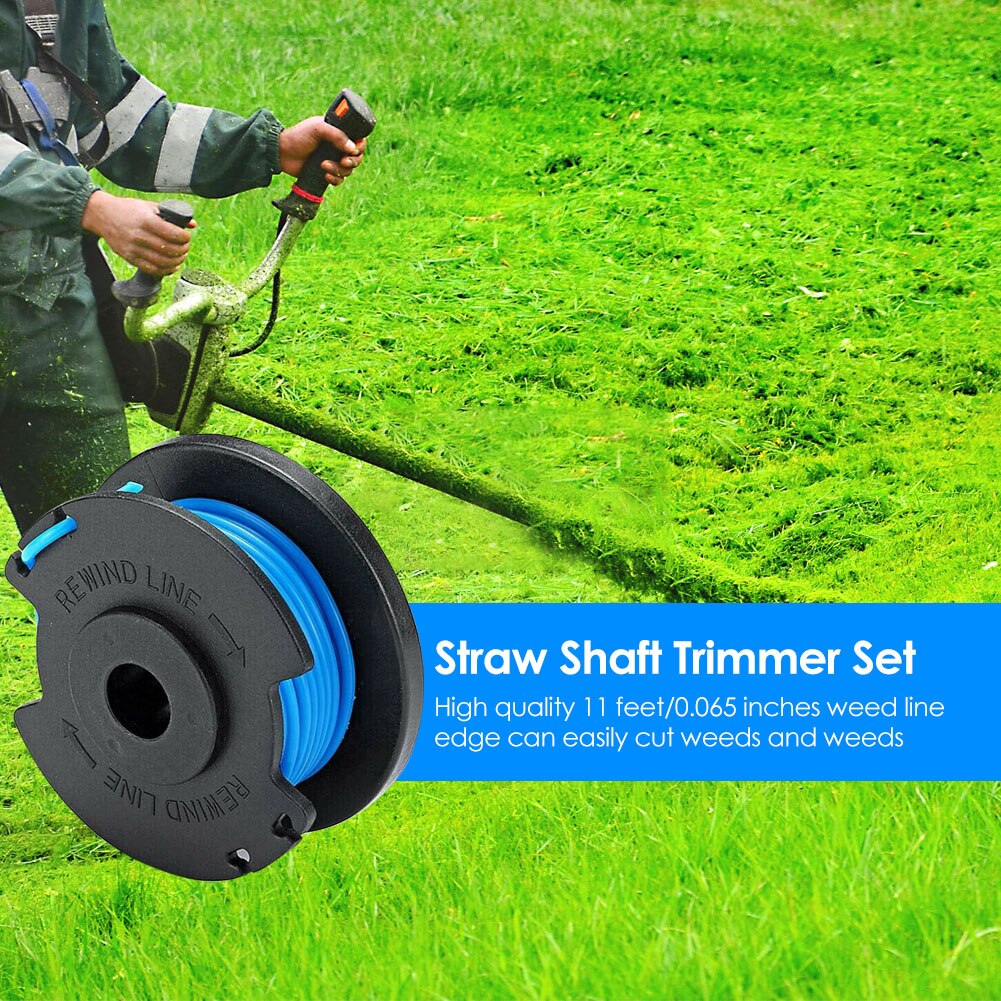 3 Pcs Line Trimmer for Ryobi One+ AC14RL3A Strimmer Line Spool Grass Weeds Trimming Head Weeding Brush Cutter Parts Garden Tools