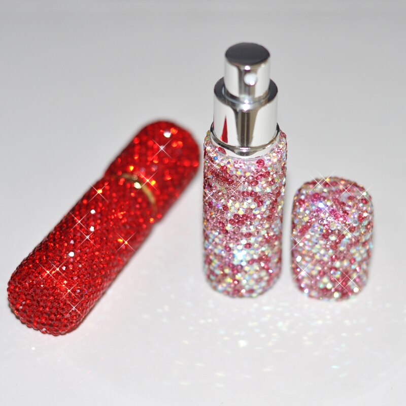 Luxe Creatieve Kristal Diamant Parfum Cosmetische Fles Reizen Draagbare Spray Glazen Flessen Tool Make Organisatoren Ms