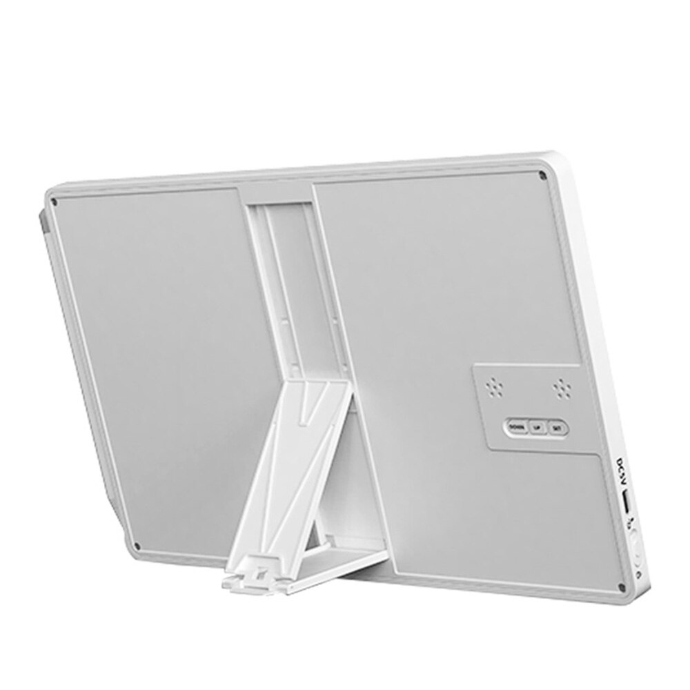 Drawing Pad 9.5 Inch Temperature Humidity Display Electronic Calendar LCD Writing Tablet Doodle Board Type-c charging