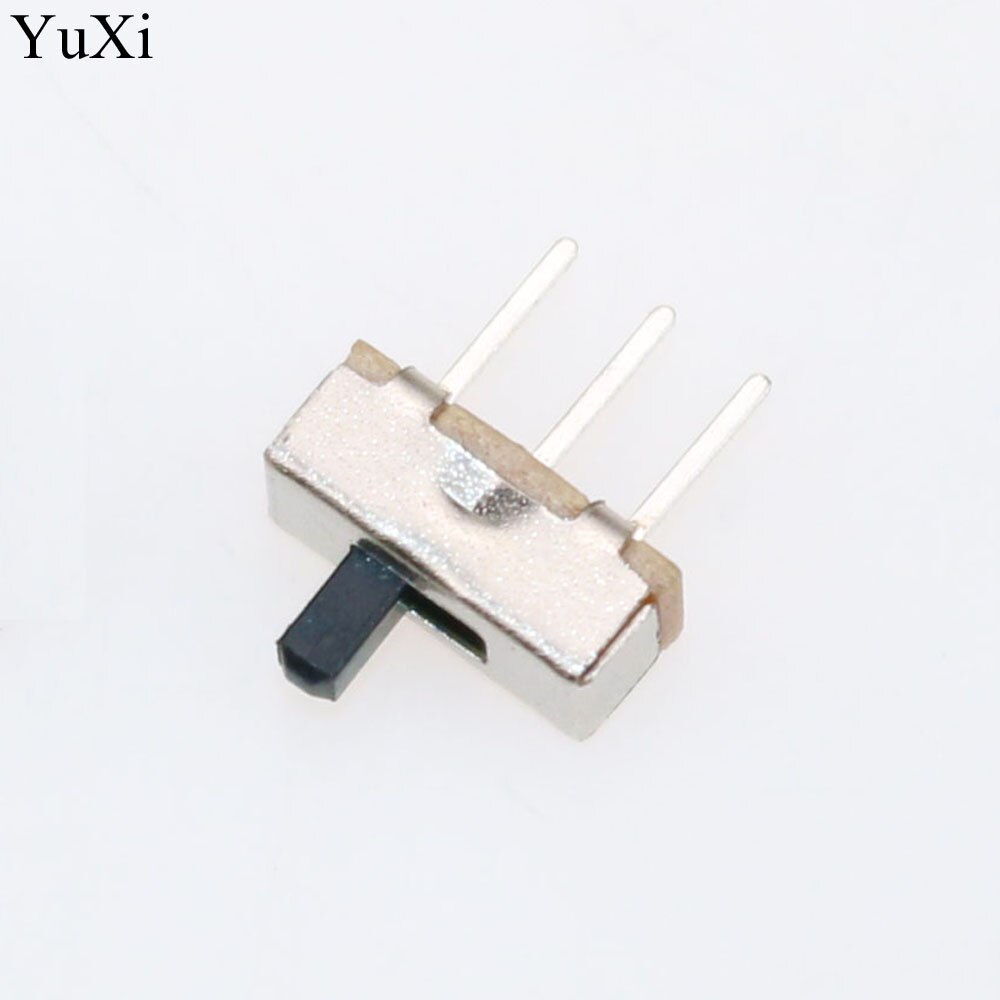 20Pcs Interruptor on-off mini Slide Switch SS12D00 SS12D00G3 3pin 1P2T 2 Position toggle switch Handle length:3MM