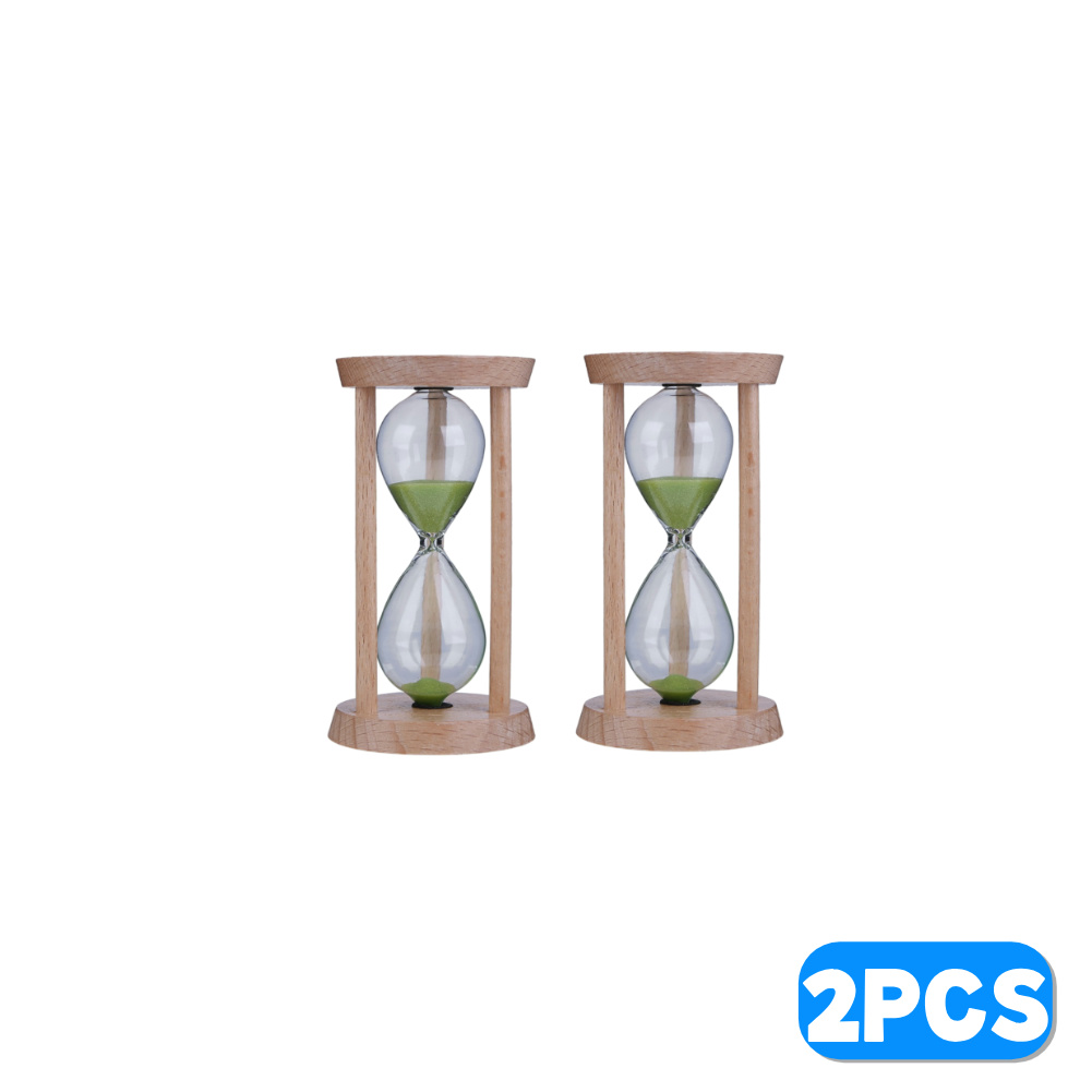 Reloj de arena artesanal, temporizador de reloj de arena de 3 minutos, reloj de arena, temporizador de cepillo de dientes para niños, decoración del hogar, de cumpleaños para niños: Oro