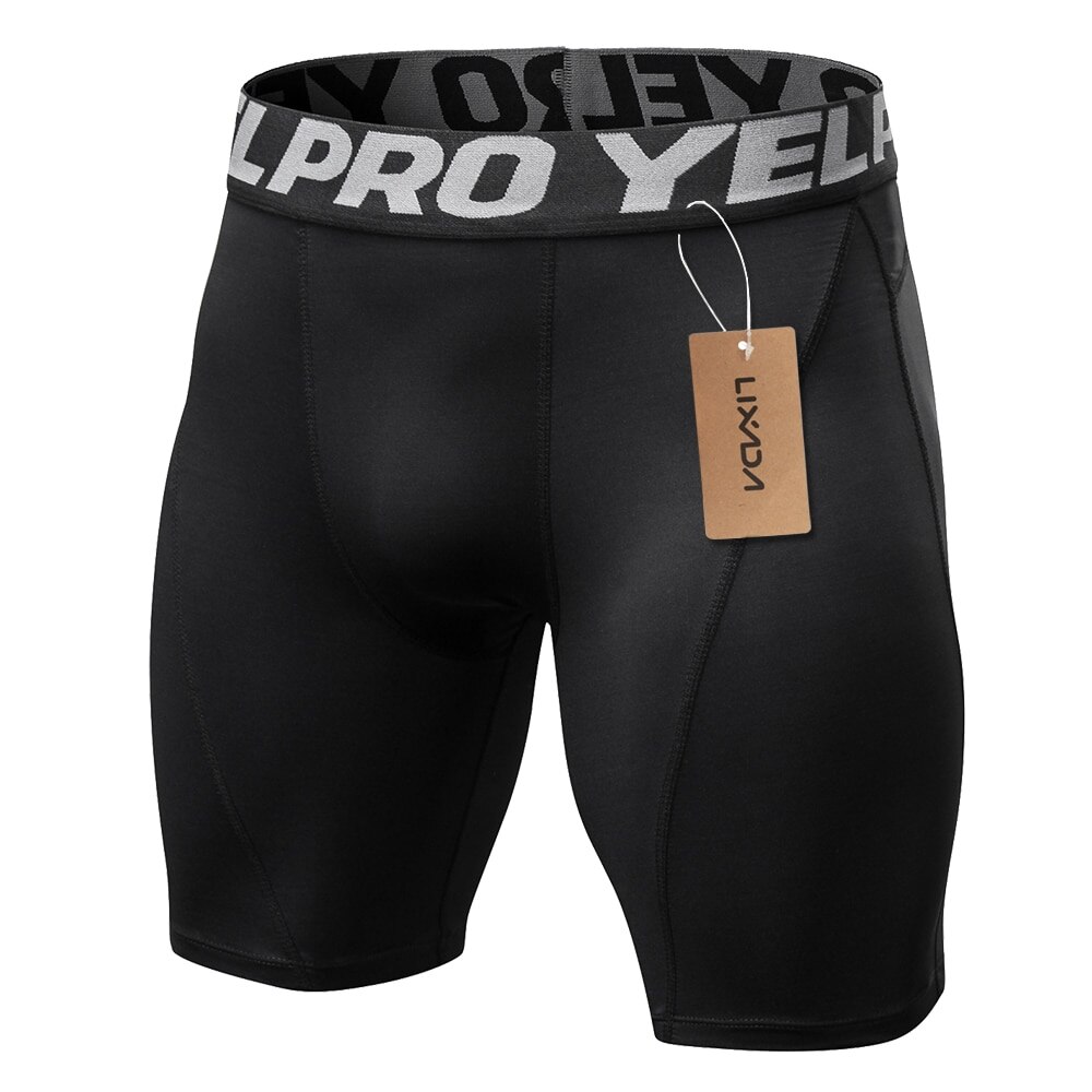 3 Pack Mannen Compressie Shorts Actieve Workout Ondergoed Running Shorts Training Oefening Quick Dry Riding Fitness Basketbal