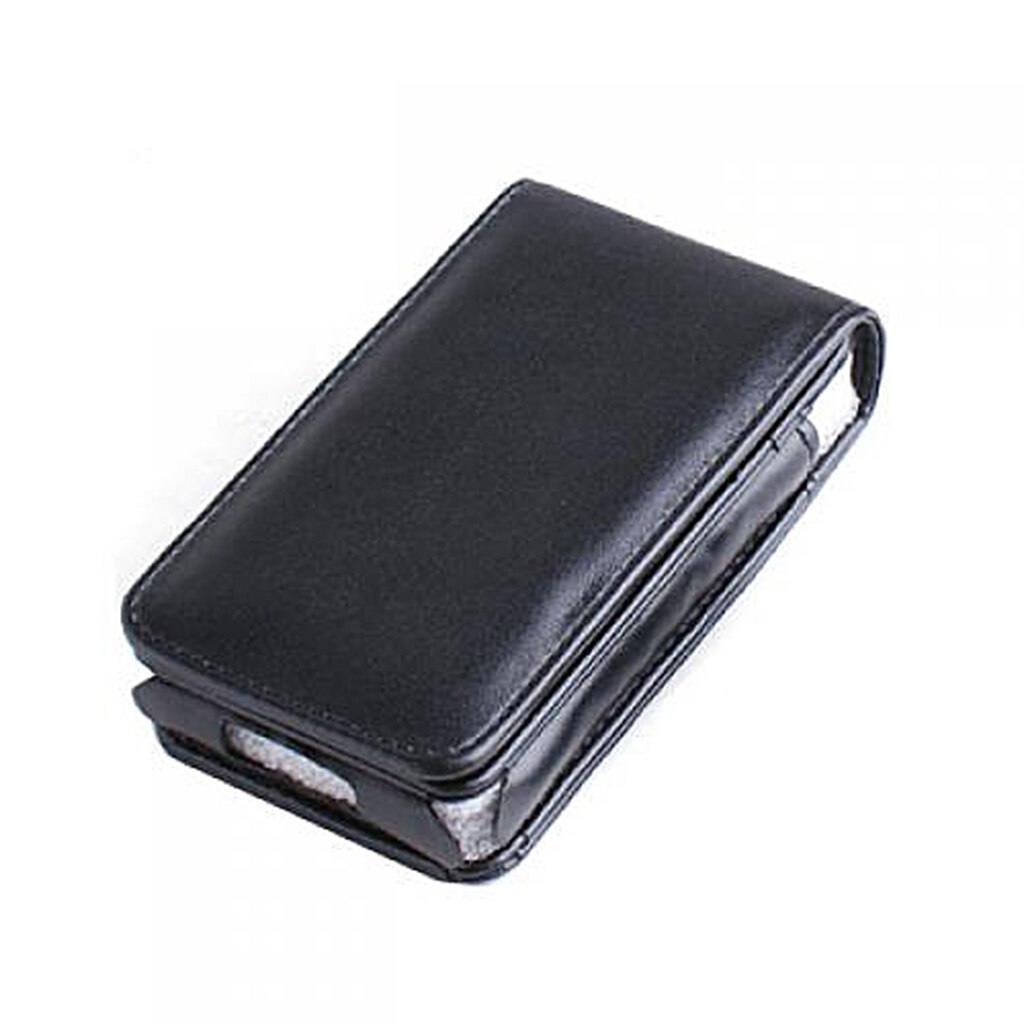 Universele leren telefoonhoes voor ipod classic 5th generatie 30gb 60gb heuptas magnetische holster riemclip telefoonhoesje