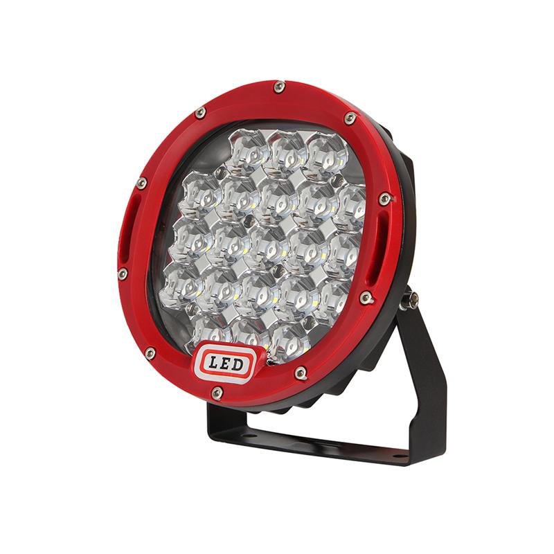 7 Inch 105W Work Light Spotlight Voorbumper Dak Modificatie Licht Voor Auto Motorfiets Off-Road Voertuig Vrachtwagen heftruck