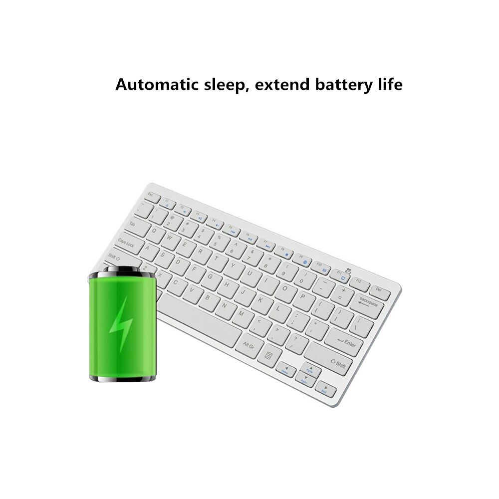 2.4GHz Wireless Keyboard Set Ultra-thin Compact Portable Small Wireless Keyboard And Mouse Game Keyboard