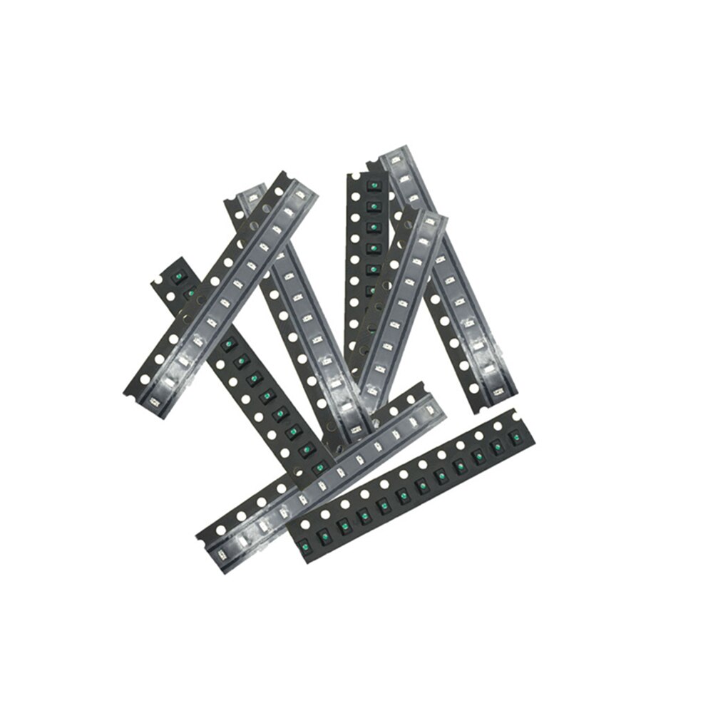 100Pcs/Lote 5 Kleuren 0402 Smd Diy Kit Ultra Led Rood Geel Groen Wit Blauw Licht Emitterende Diode water Clear Led Light Diode Set