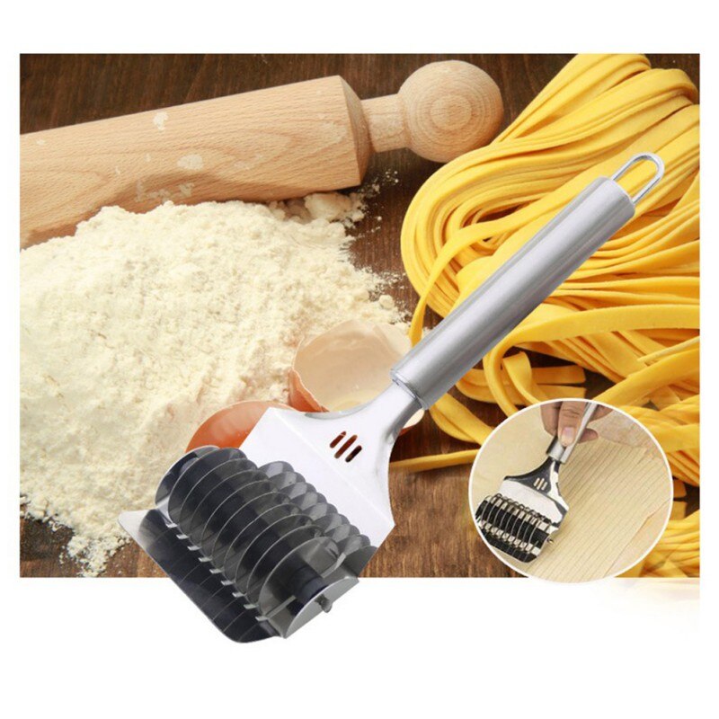 Shallot Cutter Handle Non-slip Manual Section Noodles Cutting Knife Pressed Stainless Steel Machine Noodle Cutter1