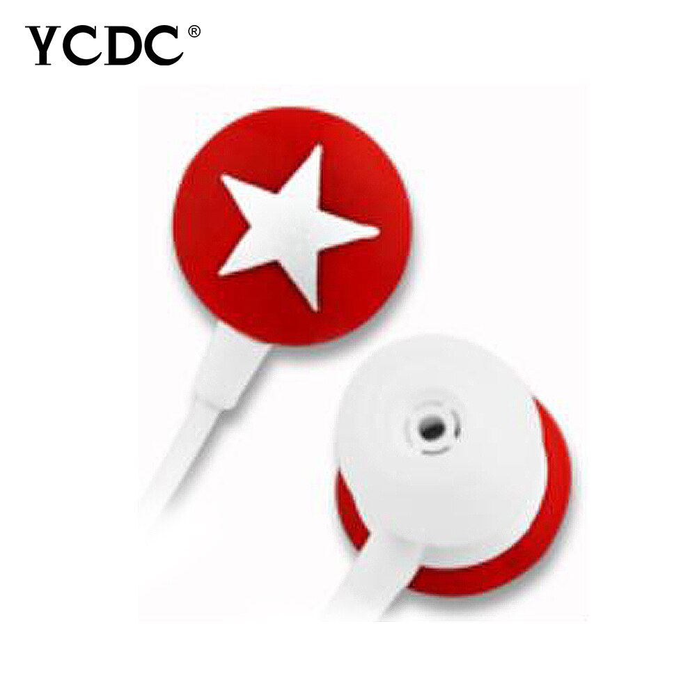 + Barato + rosa preto branco vermelho estrela 3.5mm in-ear fone de ouvido estéreo fone de ouvido para xiaomi htc samsung iphone pc mp3 mp4 69% de desconto