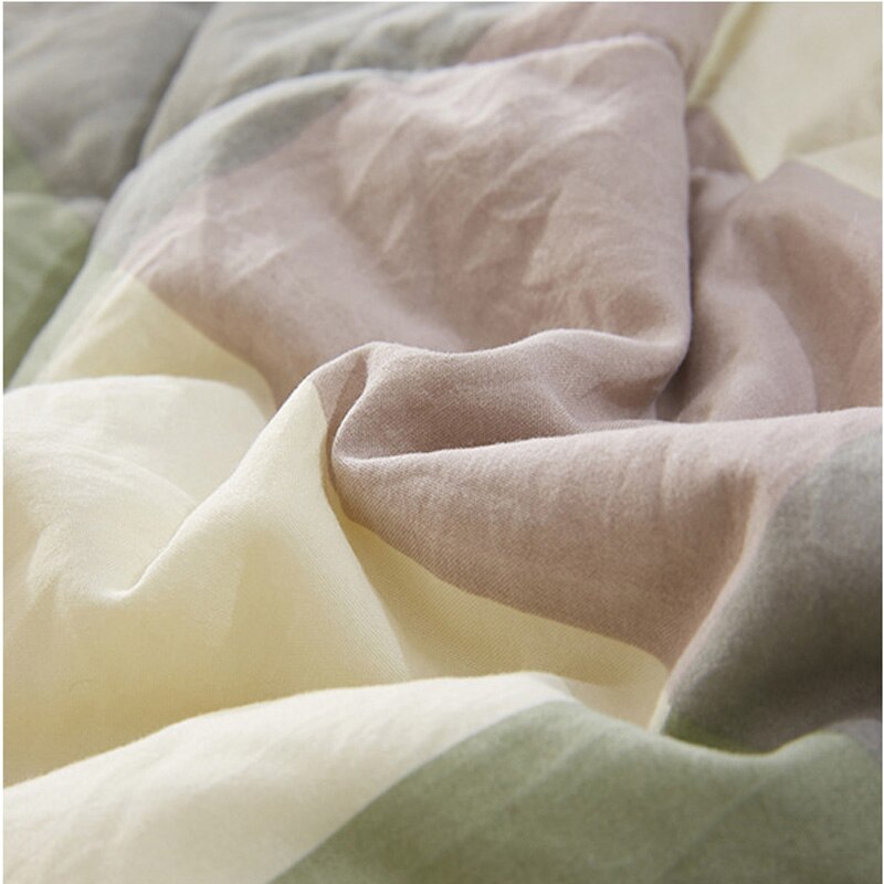 Summer Print Bed Covers & Comforters King Size Plaid Blankets for Adults Bedding Quilt Home Textile Best Selling