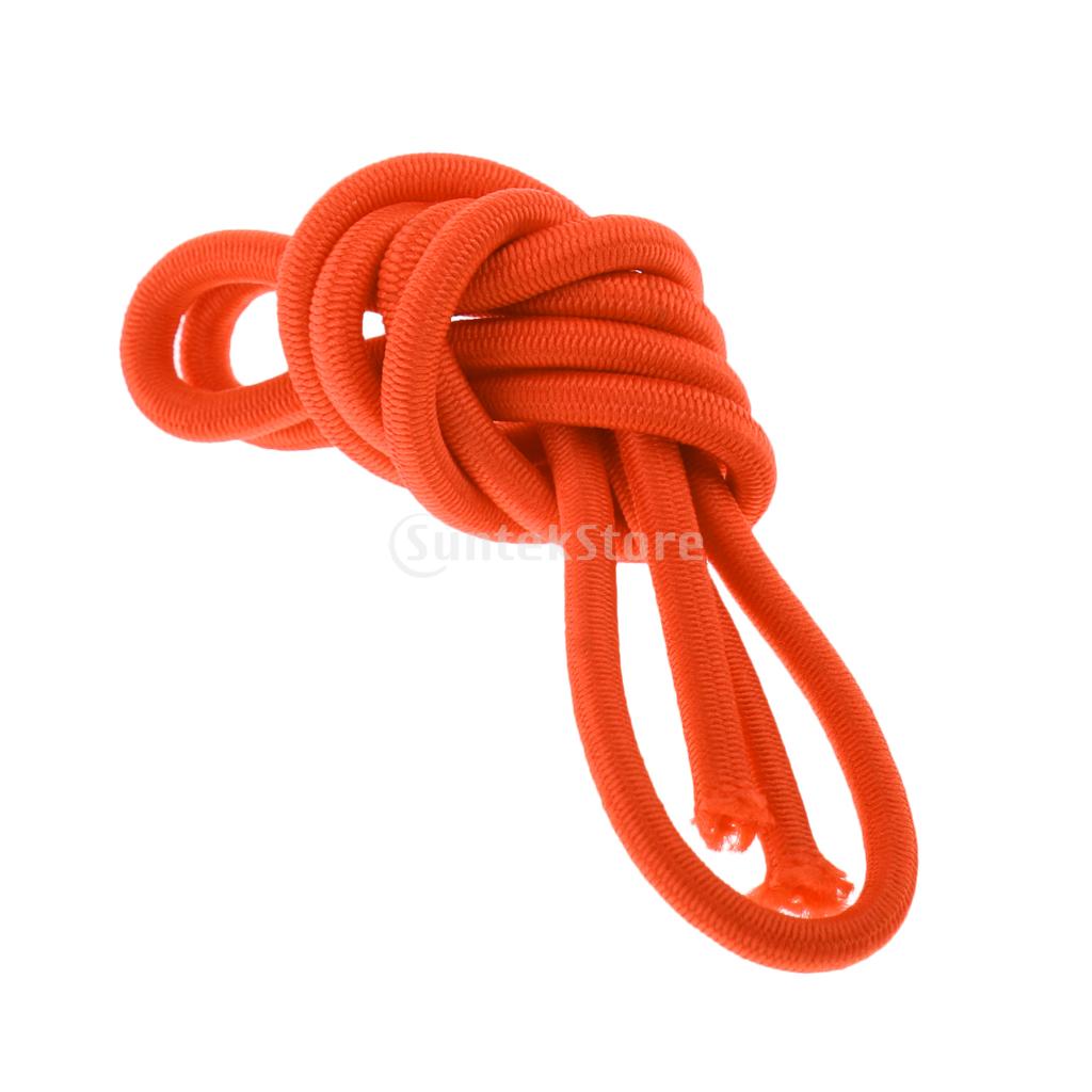 Oranje 3mm 0.5-100m sterke bungee touw schokkoord spanband aanhangwagen boot kajak/vervangende tent opvouwbare staaf elastisch touw
