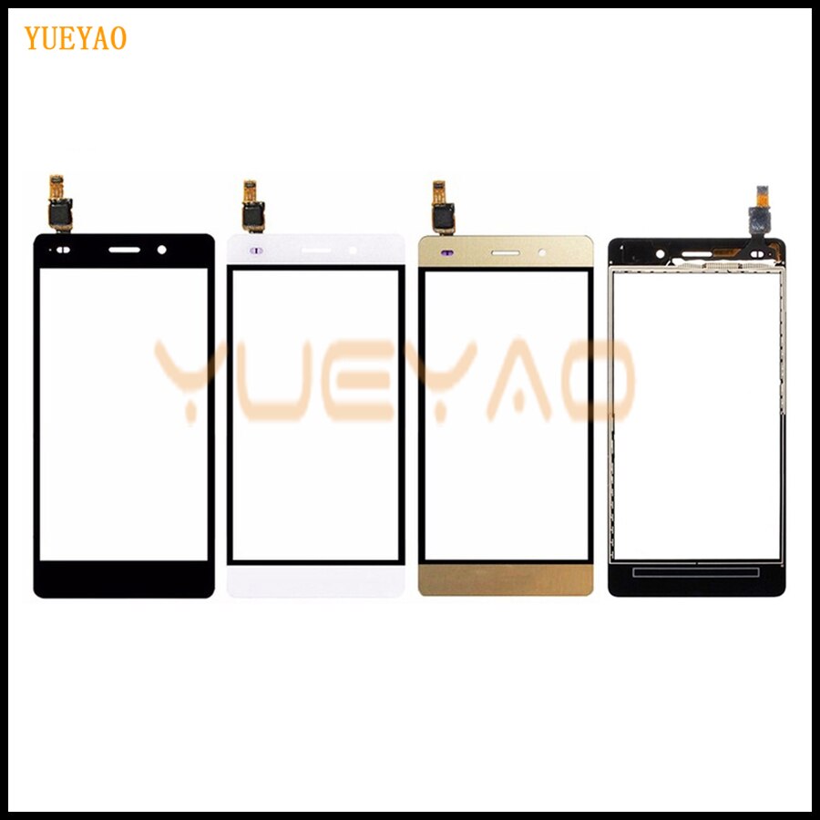 P8Lite 2015 TouchScreen Per Huawei P8 Lite Touch Screen ALE-L04 ALE-L21 ALE-TL00 ALE-L23 Sensore Digitizer Obiettivo di Vetro del Pannello Frontale