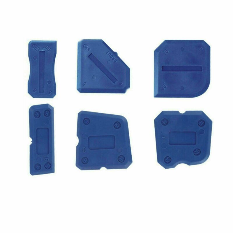 Applicator Profiling Piece Multifunctional Grouting Silicone Tool Kit 6 For Door Caulk Caulking Finishing Sealant Grout
