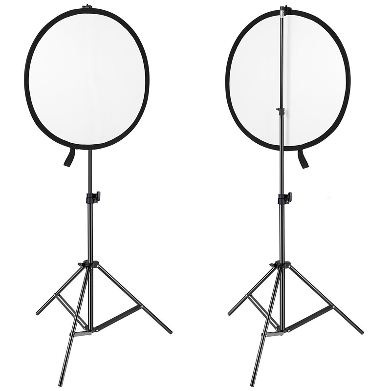 Aluminium fotografi reflektor hållare klämma för fotostudio bakgrund stativ fotografering ljus stativ softbox skivhållare klämma