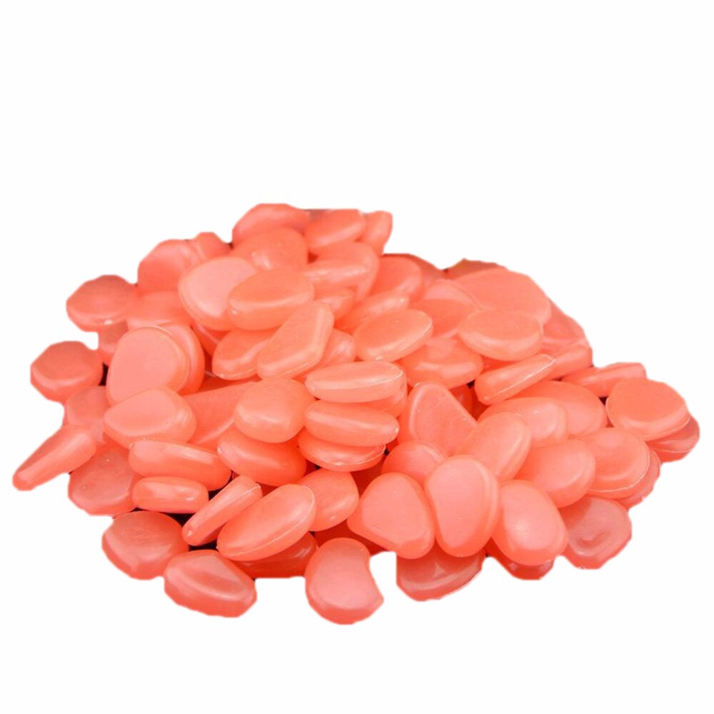 50 Glow In Dark Pebbles Stone Home Garden Walkway Aquarium Fish Tank Valentine Glow In The Dark Garden Pebbles Stones Rocks: G