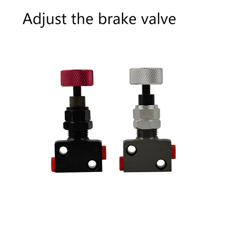 Brake brake valve regulating valve drift modification valve regulating valve