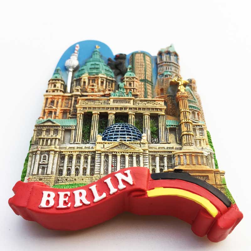 fridge magnet germany berlin world travel tourism souvenir kitchen decoration magnetic sticker paste