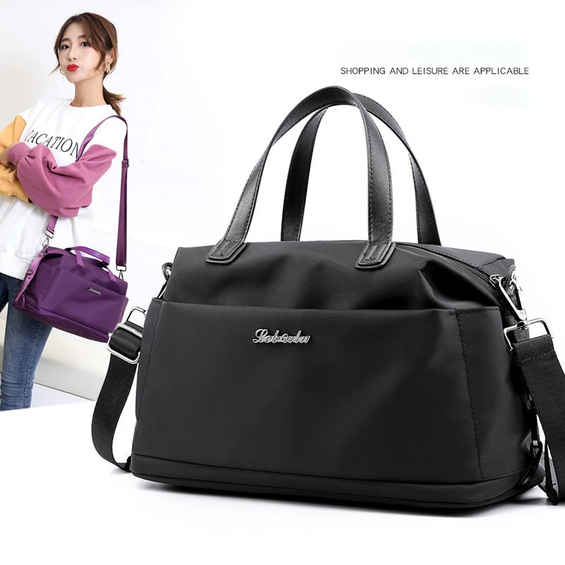 Dames Multi-Pocket Mode Grote Waterdichte Oxford Tote Bag Toevallige Nylon Schoudertas Mummie Zak Grote Capaciteit Canvas Tas