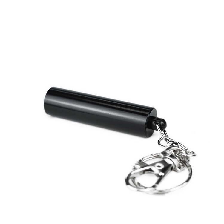 Billiards Pool Cue Stick Tip Tool Pick with Key Chain: Black