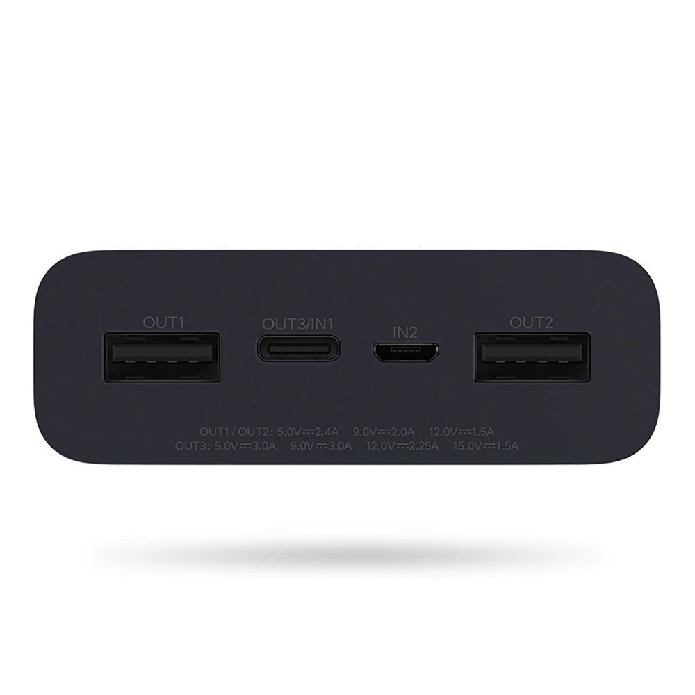 ZMI QB822 20000mAh batterie externe Portable 2 voies 27w rapide QC 3.0 chargeur de batterie de téléphone externe USB 3.0 alimentation universelle