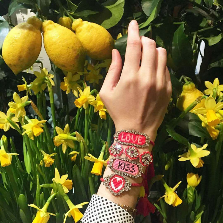 Handgemaakte Kleurrijke Bohemian Bangle Boho Weave Brief Kwastje Crystal Magnetische Armbanden Voor Vrouwen Sieraden bijoux 360