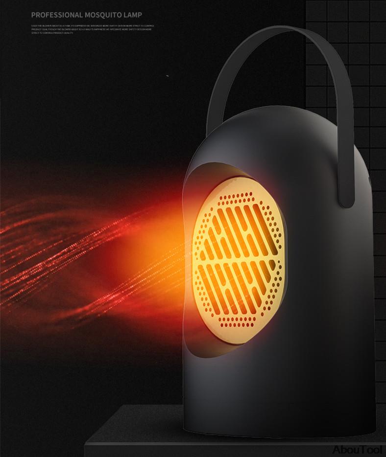 Chauffage électrique silencieux pour le bureau, Mini appareil de chauffage des pieds pour la maison et la chambre à coucher, accessoires chauds pour l&#39;hiver