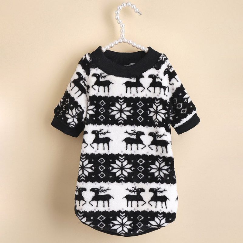 Pull de noël pour animaux de compagnie, vêtements d&#39;hiver chauds pour petits et moyens chiens, Chihuahua yorkshire, tricot au Crochet