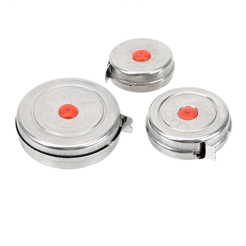 NICEYARD Mini Retractable Tape 1m 2m 3m Woodworking Tape Measure Measuring Tool Stainless Steel for Home Factory Office