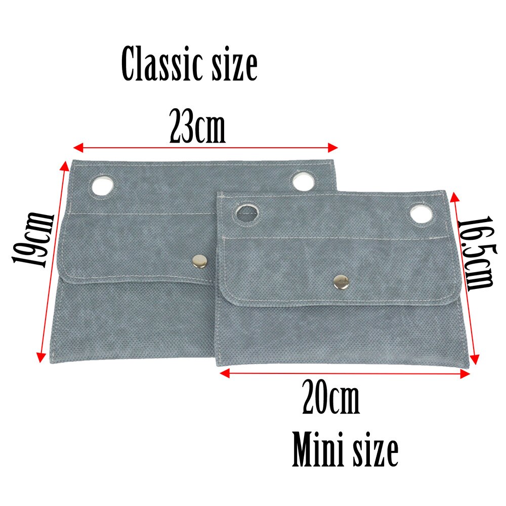 PU Leather Inner Small Pocket for Classic Mini Obag O Bag Inner Outside