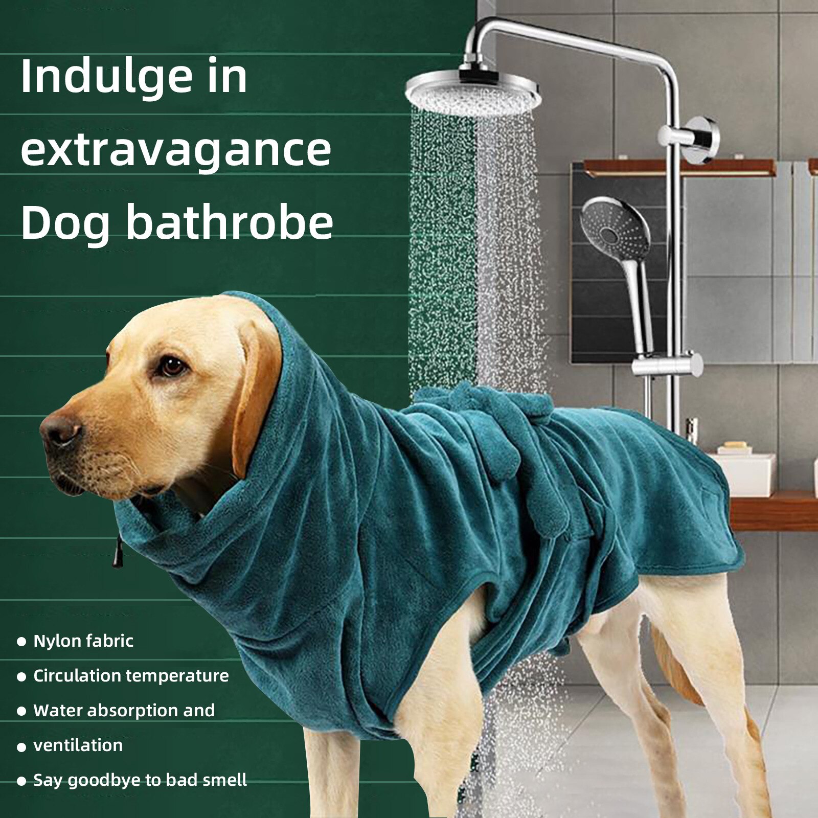 Hond Badjas S-L Hond Bad Handdoek Voor Kleine Medium Grote Honden Huisdier Handdoeken Microfiber Super Absorberende Huisdier Drogen Handdoek
