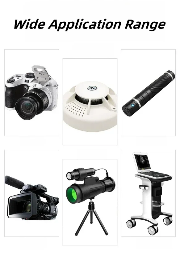 2-50pcs CR2 3V Bateria de Lítio 900mAh 15*27mm CR15270 Bateria de Substituição - Não Recarregável