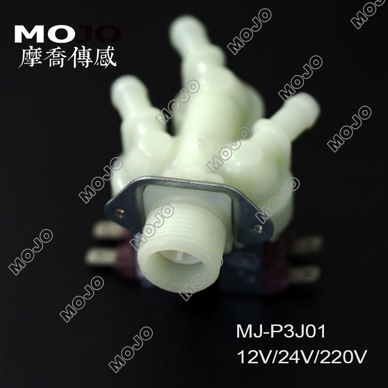 MJ-P3J01 water valve solenoid G3/4" Three output Normally Closed Inlet solenoid valve