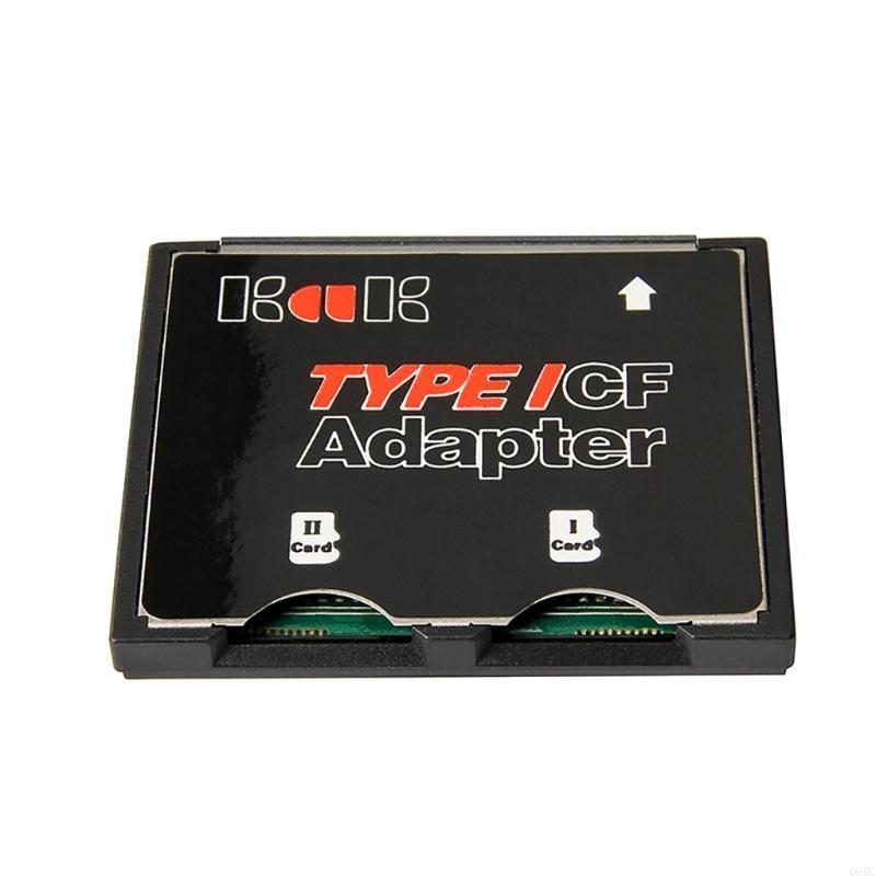 Q6RC Adaptador cartão memória profissional Dual SDHC SDXC TF TO Adaptador cartão para câmera