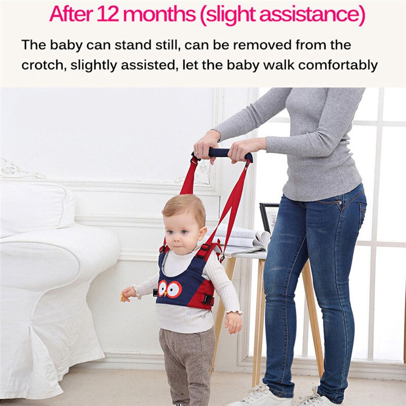Toddler Baby Walking Assistant Learning Walk Safety Belt Harness Walker Wings Cartoon Activity Gear Harnesses Leashes