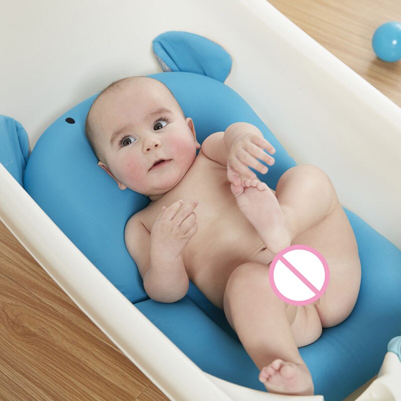 Baby Bad Pasgeboren Opvouwbare Pad Stoel Plank Bad Seat Baby Ondersteuning Kussen Badmat USJ99