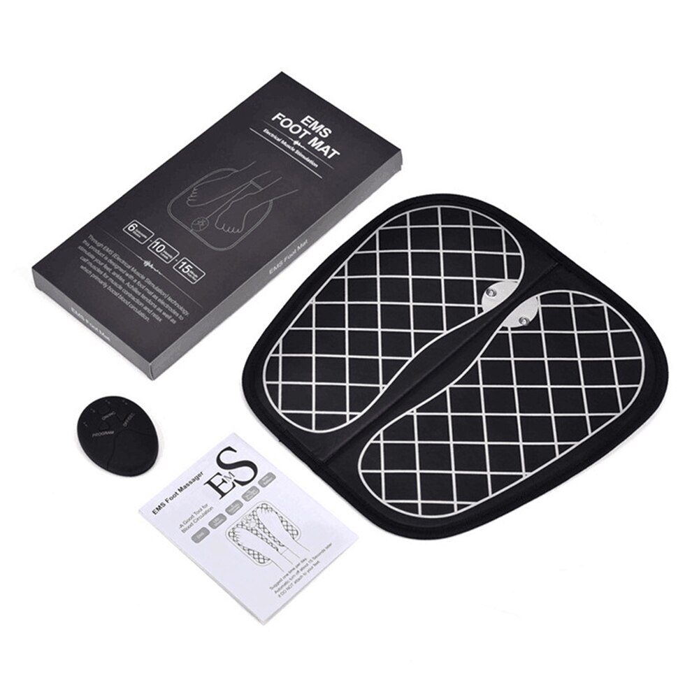 Innovatieve ems pad voetmassagers buikspierfysiotherapie revitaliserende pedicure vibrator elektrische voetspierstimulator