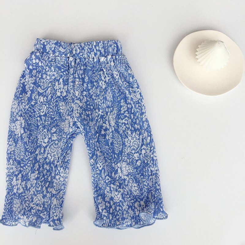 MILANCEL 2021 estate nuovi vestiti per bambini pantaloni Casual coreani per ragazze pantaloni larghi allentati: 5T
