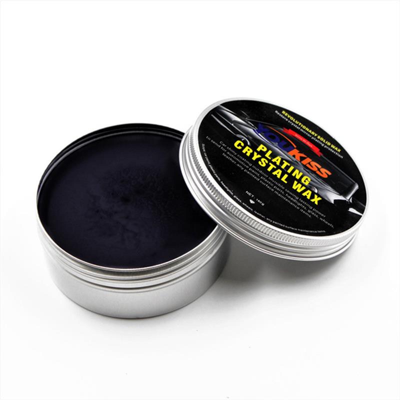 Set de chapado en cristal de cera para coche, cera Carnauba para pintura brillante, revestimiento de cuidado, pequeño reparador para arañazos, mantenimiento para coche