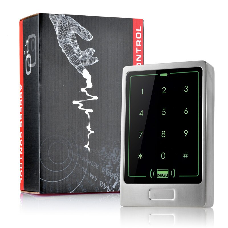 Waterdichte Access Control Keypad Rfid Toetsenbord Metal Case Voor Deur Toegangscontrole Systeem Outdoor Regendicht Voor Thuis/Hotel/kantoor