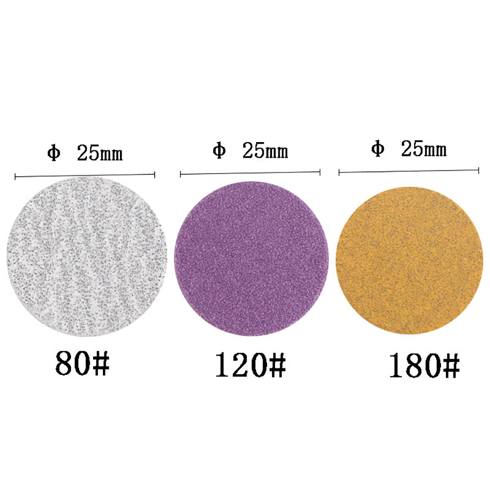 Papier abrasif remplaçable 25 MM disque de pédicure pied peau morte cuticule callosités élimination pied râpe fichiers papier de verre outils