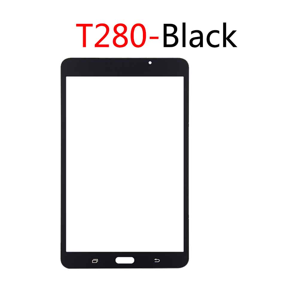 10Pcs\Lot For Samsung Galaxy Tab T280 T285 T290 T295 Wifi LTE Touch Screen Digitizer Panel Sensor Front Outer LCD Glass With OCA: Gold