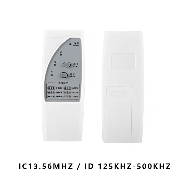 Draagbare smartcard-schrijver ic/id multi-frequentie duplicator nfc rfid tag kopieermachine lezer schrijver voor 125 khz -13.56 mhz