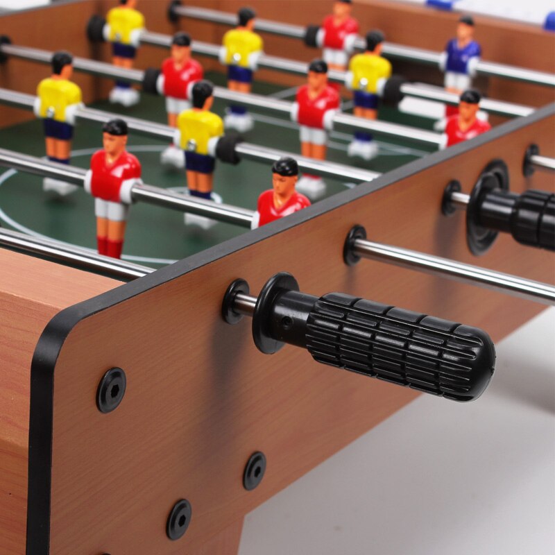 Mesa de fútbol de madera para niños, juegos clásicos de interior, juguetes educativos, Futbolines, Foosball BC50ZQ