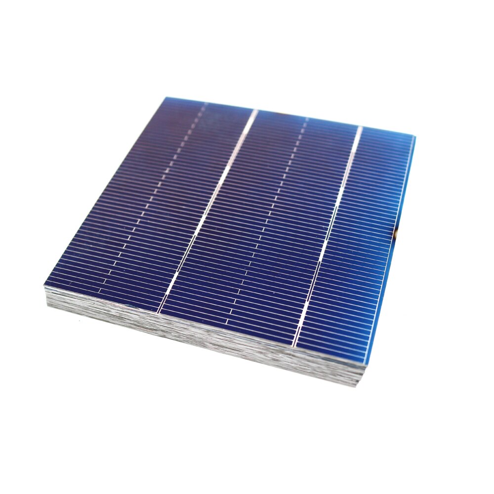 50pcs DIY Solar Cells 78 x 77mm DIY Solar Battery Charger Painel Solar Panel 1.05W 2.1A Polycrystalline Photovoltaic Module