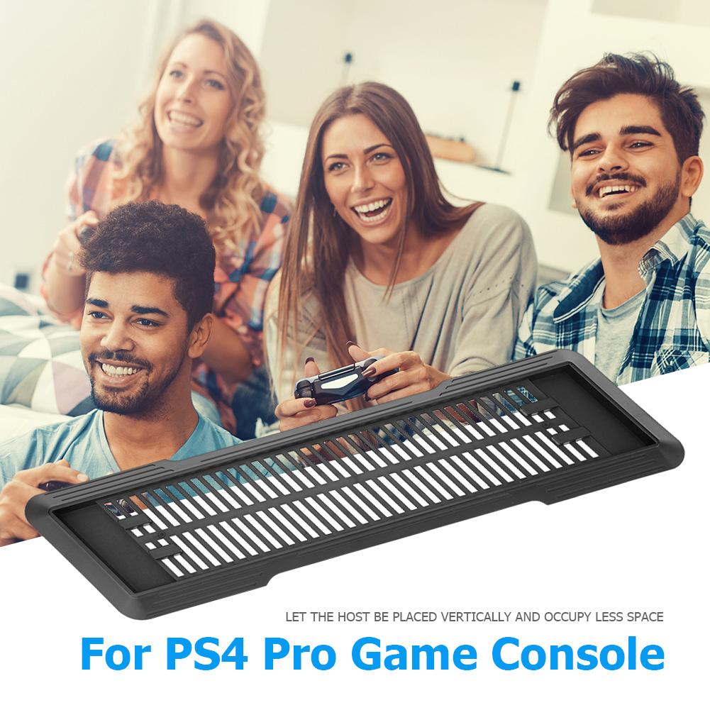 Vertical Stand Dock for for PS4 Pro Console Bracket Cooling Stand Mount Support for PS4 Pro Console Holder Gaming Accessories